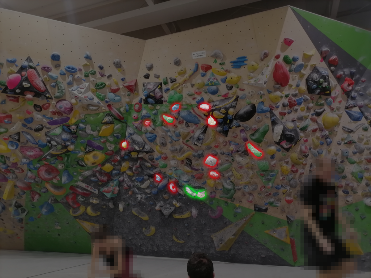 Climbing wall