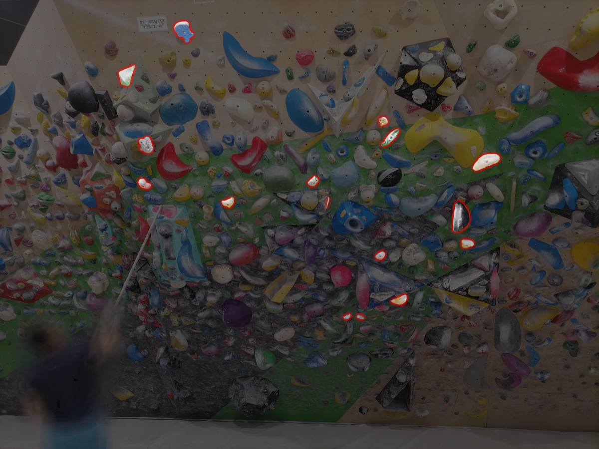 Climbing wall