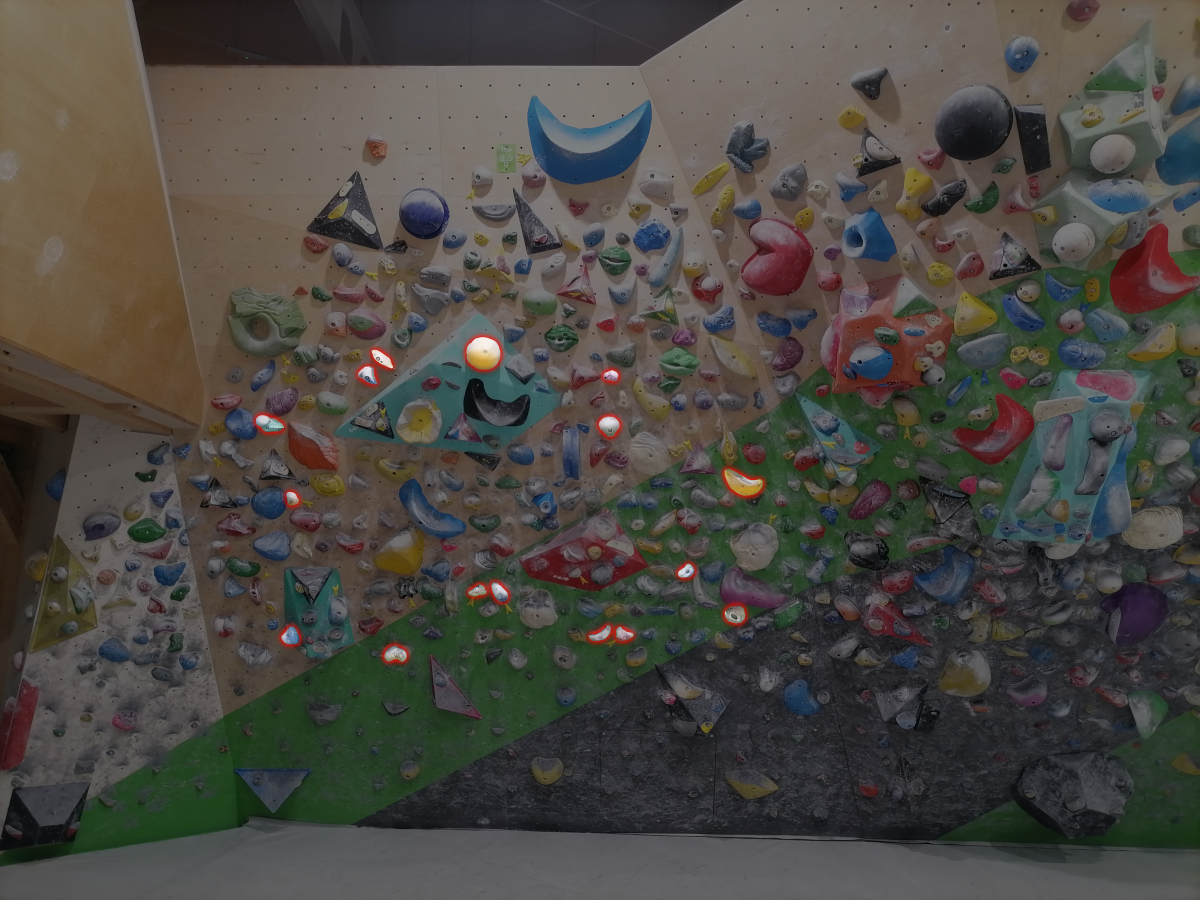 Climbing wall