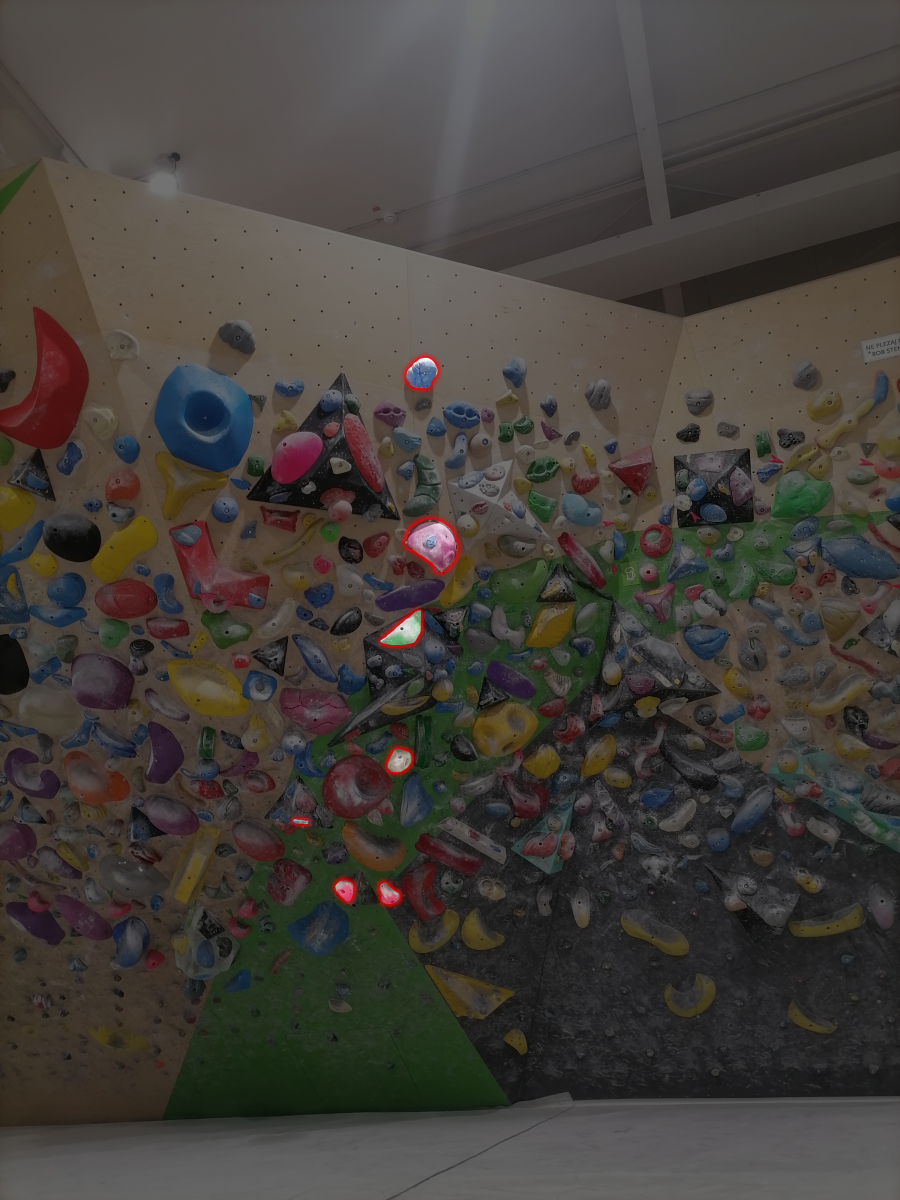 Climbing wall