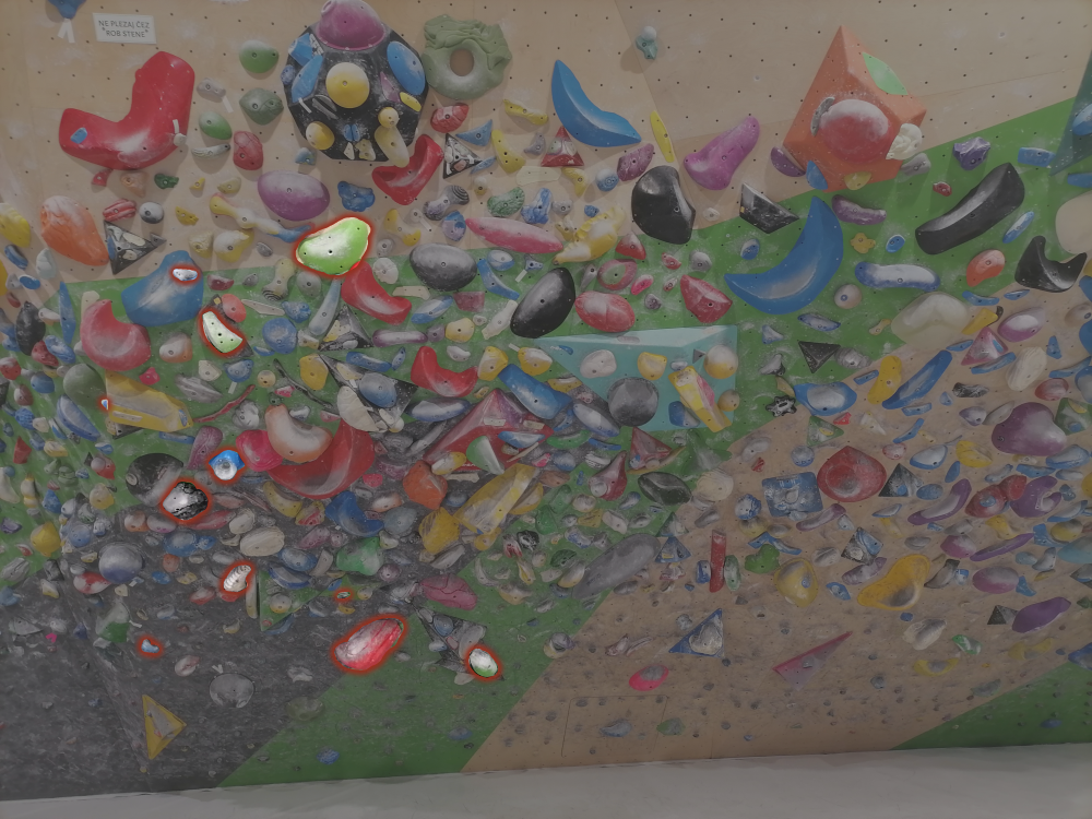 Climbing wall