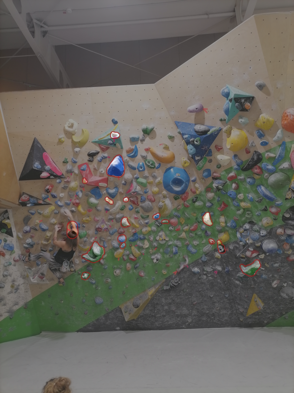 Climbing wall