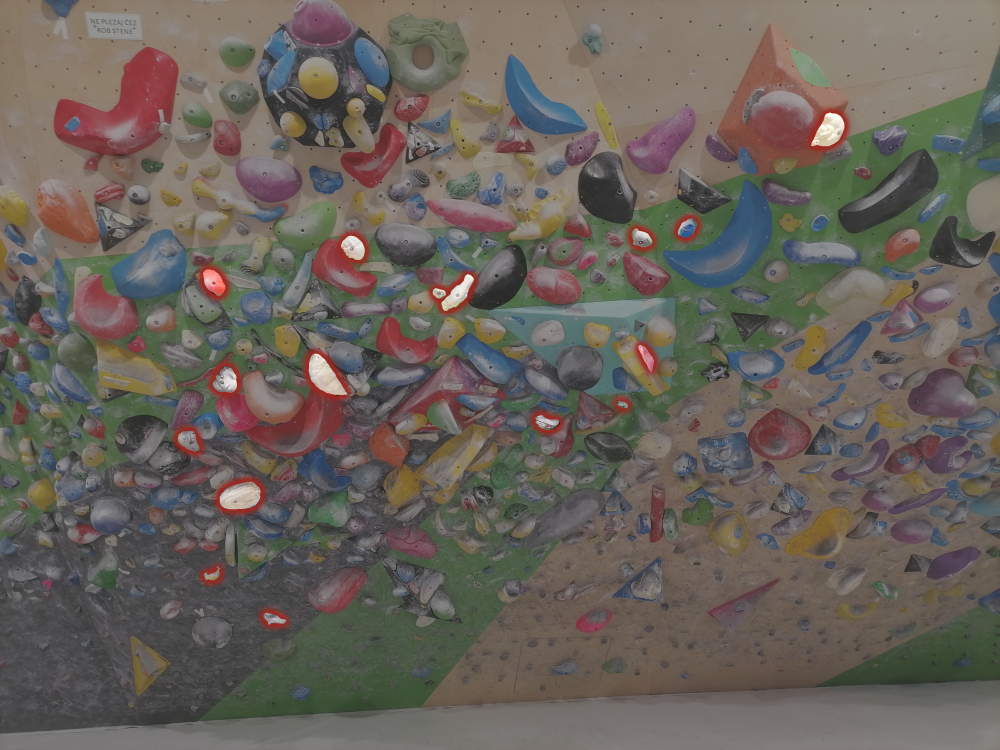 Climbing wall